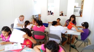 Volunteers in my class at Casa Hogar Maximo